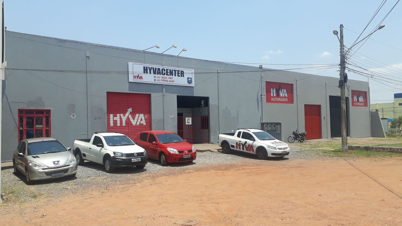 Fachada da Hydracenter
